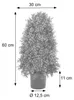 Künstlicher Buchsbaum HWC-Q89, Buchs Buxus im Topf Dekobaum Produktbild-Vorschau 9
