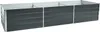 Metall Blumenbeet Hochbeet 240x80x45 cm Grau Pflanzbeet Produktbild-Vorschau 7
