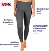 SES blickdichte Leggings Damen 2er Pack schwarz/anthrazit Produktbild-Vorschau 2