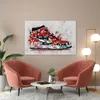 Street Art Graffiti Schuh Wandbild Leinwandbild Deko XL Produktbild-Vorschau 2