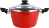 Olla con tapa Magefesa K2, color rojo, de 16 cm, fabricada Vista previa de la imagen del producto 1