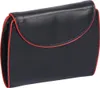 Wortmann' schw. Damen-Brieftasche, runde Klappe, roter Produktbild-Vorschau 1