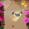 Mr. & Mrs. Panda Grußkarte Mops - Hundeglück - Geschenk, Produktbild-Vorschau 3