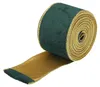 Fluwelen Band 6,3 cm x 9,1 m, Gold, mit Drahtrand, Weihnachtsgrün Produktbild-Vorschau