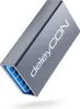 deleyCON USB 3.0 Adapter Kupplung Aus Aluminium 5Gbps Produktbild-Vorschau 1