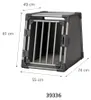TRIXIE Transportbox, Aluminium - 55 × 61 × 74 cm Produktbild-Vorschau 2