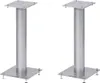 Norstone STYLUM 2 SPEAK STANDS/PAIR/SILVER SATIN Produktbild-Vorschau 3