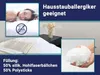 Kopfkissen, Füllung Polyester, Bezug aus 100% Baumwolle, Produktbild-Vorschau 6