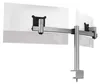 DURABLE Monitor Halterung PRO für 2 Monitore, 508523 silber Produktbild-Vorschau 5