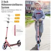 COSTWAY Monopattino pieghevole per bambini con luci, Anteprima dell’immagine prodotto 5