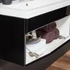 HOME DELUXE - Badmöbel-Set - WANGEROOGE schwarz - Small - Produktbild-Vorschau 2