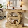 Tribesigns 105 cm Konsolentisch im Landhausstil, 3-stufiger Produktbild-Vorschau 3