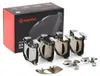 Kit pastiglie freno posteriori BREMBO P 30 124 per KIA Anteprima dell’immagine prodotto 1