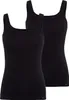 Skiny Damen Tanktop Baumwolle Advantage 2-Pack black - Produktbild-Vorschau 6