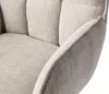 Close-up view of the armrest and seat cushion of a chair. Produktbild-Vorschau