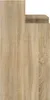 A close-up view of a light brown wooden surface with visible grain patterns. The image is vertically oriented and shows a layered effect, suggesting furniture or shelving. Produktbild-Vorschau