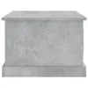 vidaXL Couchtisch Betongrau 50x50x35 cm Holzwerkstoff - Produktbild-Vorschau 8