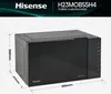 Hisense H23MOBS5H4, Arbeitsplatte, Solo-Mikrowelle, 23 l, Produktbild-Vorschau 5