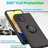 Samsung A03 Hülle, Ring Halter Ständer Matte Transluzent Produktbild-Vorschau 2