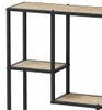 DanDiBo Wandregal Schwarz, métal, 90x75x20 cm, 96702. Voir les images du produit 6
