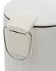 Solis-abfalleimer, rund, 2,7 l, weiß - 5 five simply smart Produktbild-Vorschau 5