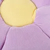 Dekokissen Blume lila gelb Ø 50 cm Produktbild-Vorschau 6