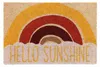 Relaxdays Fußmatte Kokos, Türvorleger Hello Sunshine, 40 x Produktbild-Vorschau 8
