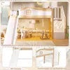 Flieks Etagenbett 90x200cm mit Led, Kinderbett mit Rutsche, Produktbild-Vorschau 6
