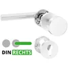 ERGO line Türdrücker mit Türknopf NINA Rechts, PZ Rosette, Produktbild-Vorschau 2