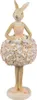 Clayre & Eef Dekorationsfigur Kaninchen 9x7x22 cm Beige Produktbild-Vorschau 1