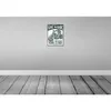vianmo Blechschild 40x30 cm Biker Motorrad born to ride Produktbild-Vorschau 2