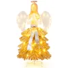 COSTWAY Arbre de Noël artificiel 157cm avec figure d'ange, Voir les images du produit 1