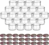 gouveo 24er Set Einmachgläser 230 ml rund mit Schraubdeckel Produktbild-Vorschau 1