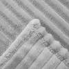 Coperta copriletto a righe poltrona letto grande grigio Anteprima dell’immagine prodotto 17