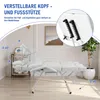 Weiß Massageliege Kosmetikliege Tattooliege Therapieliege Produktbild-Vorschau 3