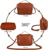 Sac à bandoulière Femme Sac à bandoulière Crossbody en cuir Voir les images du produit 4