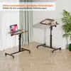 Iropro 60×40cm Laptoptisch mit 4 Rollen, Schreibtisch Produktbild-Vorschau 6