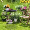 Relaxdays Balkontisch klappbar, HxD: 71,5 x 60,5 cm, Produktbild-Vorschau 2