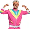 A man wearing a retro tracksuit and accessories. Produktbild-Vorschau