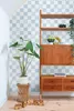 ESTAhome Tapete Karomuster Blau 53 cm x 10.05 m Produktbild-Vorschau 5