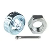 Achsmutter M16 x 1,25, SW 24 mit Sicherungskorb und Splint Produktbild-Vorschau 1
