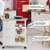 anaterra® Küchenwagen - mit Rollen, 67x37x84 cm, 3 Ebenen, Produktbild-Vorschau 4