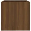 vidaXL Jardinière brune imitation chêne 40x40x40 cm bois Voir les images du produit 5