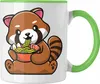 Trendation - Ramen Roter Panda Tasse Musik Kinder Produktbild-Vorschau 1