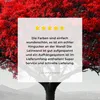 Leinwand Bilder 120x80 cm - Lebensbaum - Rot - Natur - Produktbild-Vorschau 8