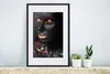 MuchoWow® Gerahmtes Poster Frau - Make-up - Rosa - Kupfer Produktbild-Vorschau 4