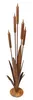 Gartendeko "Schilf" aus Metall mit Edelrost, 91 cm hoch, Produktbild-Vorschau 3