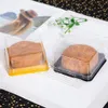 50 kusov plastových, štvorcových obalov na zákusky (tzv. Náhľad obrázku produktu 3
