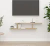 Wisząca Półka Na Tv, Dąb Sonoma, 125X18X23 Cm, Płyta Podgląd zdjęcia produktu 2