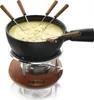 Boska 853528, 1 l, Czarny, Drewno, 6 os., Okrągły, Stal Podgląd zdjęcia produktu 12